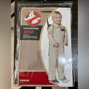 Toddler Ghostbuster Halloween Costume size 2T. Great condition.